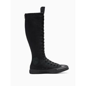 Converse All Star Lace Up Knee High XX HI Triple Black Sneakers